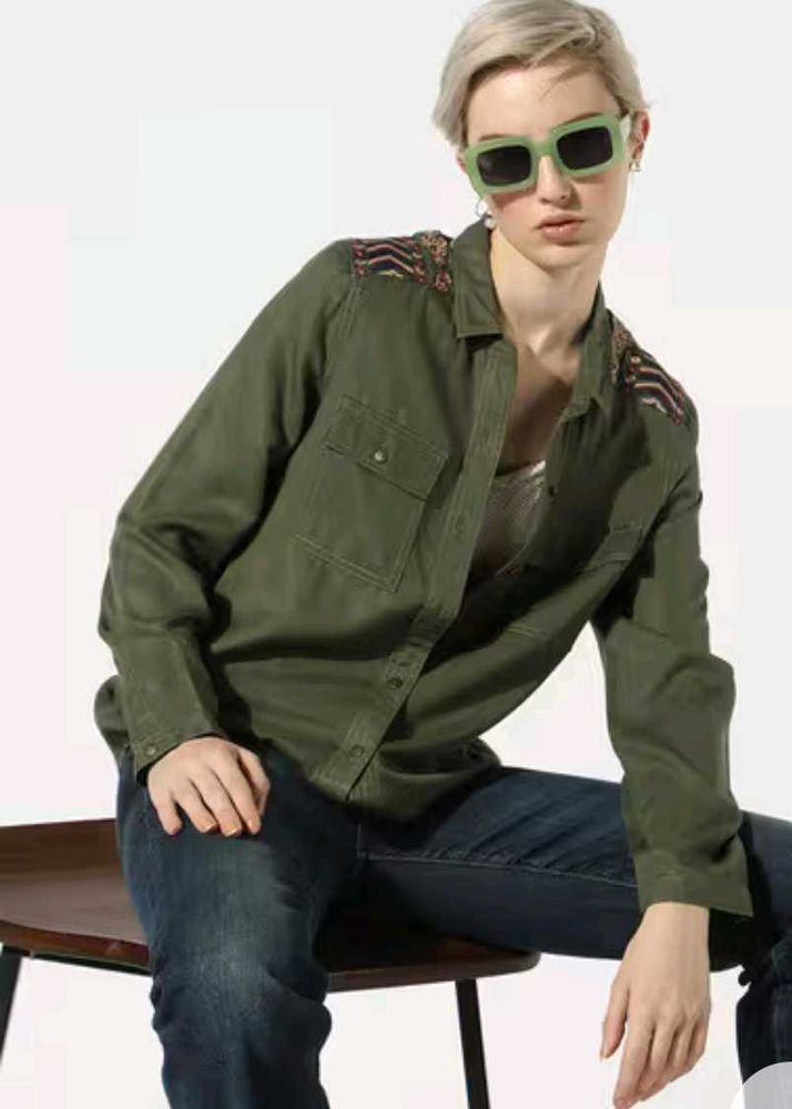 Superdry Embroidered Shirt