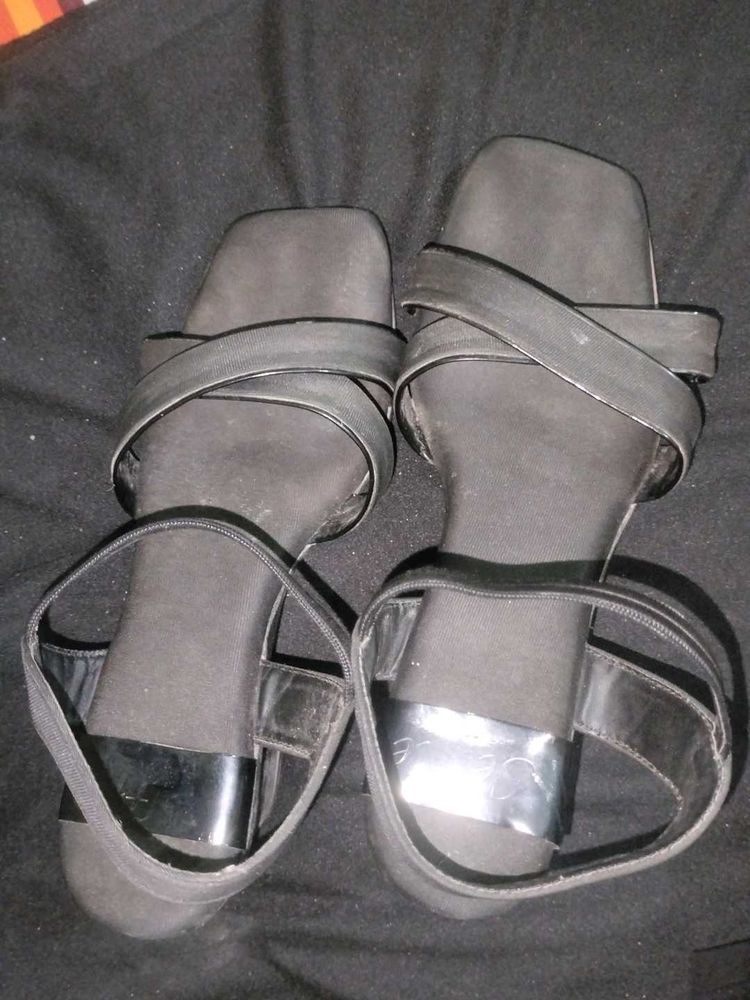black heels