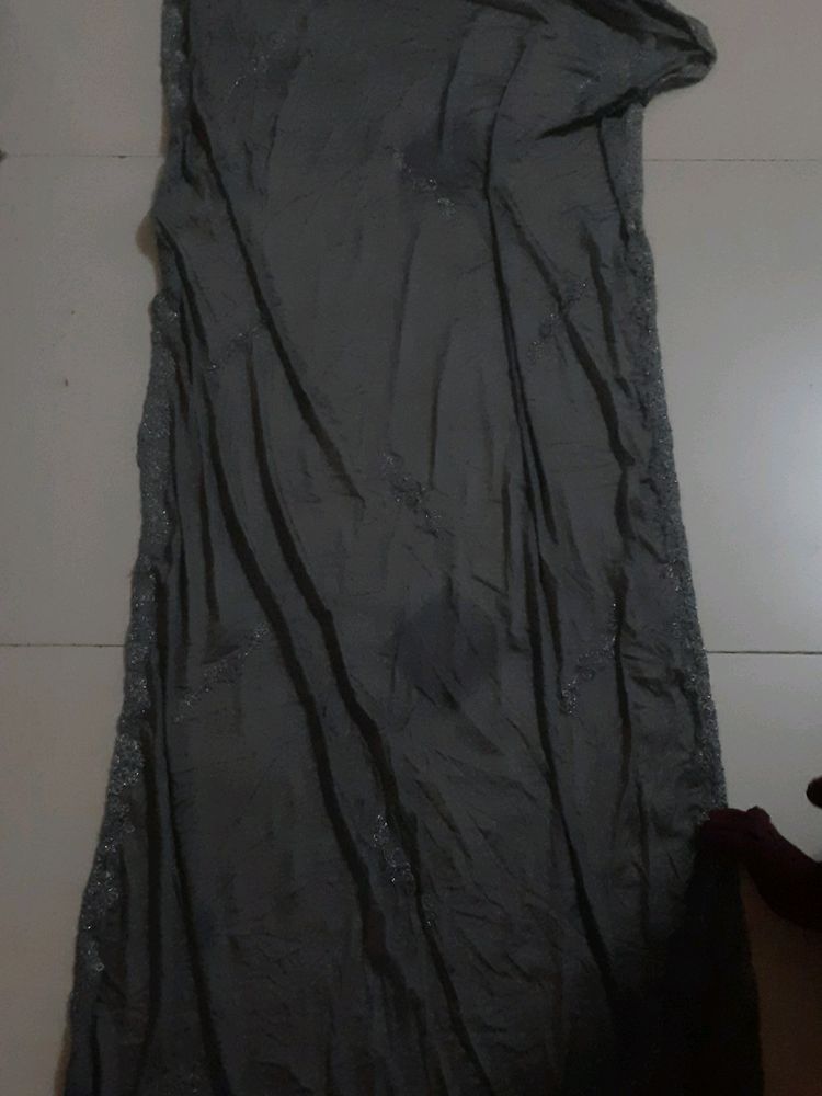 grey colour dupatta