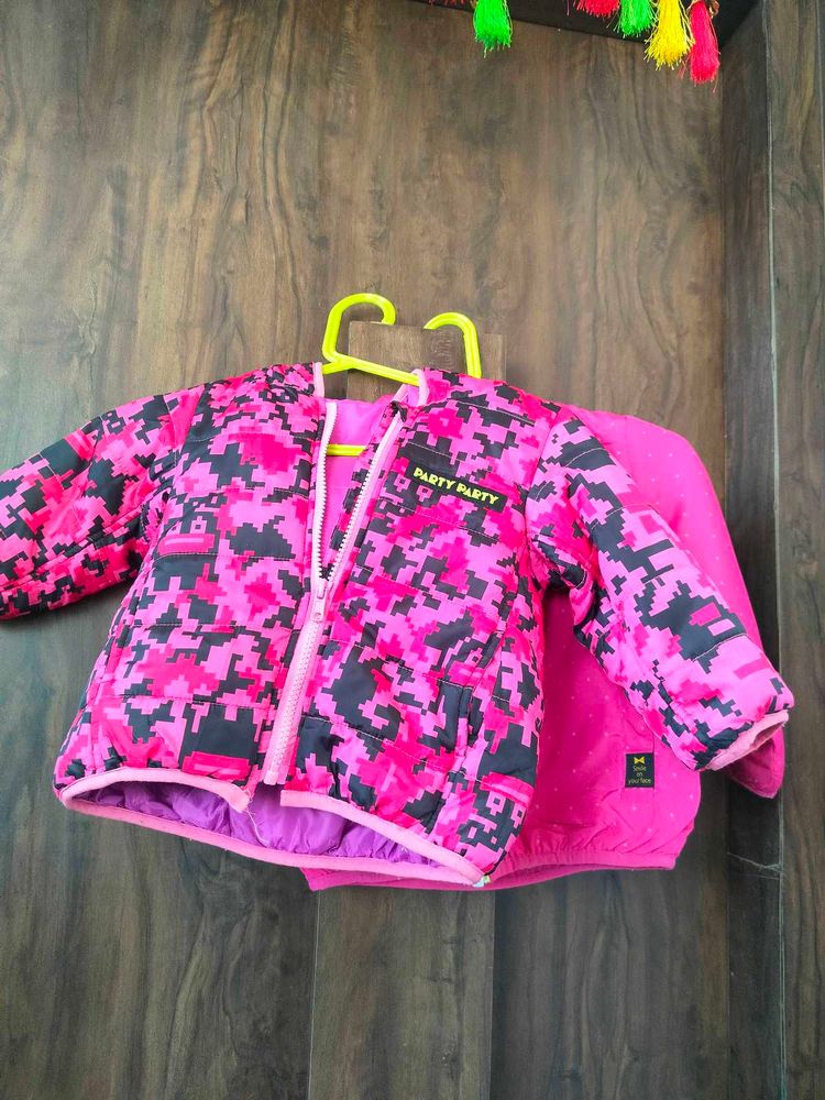 Stylish Cute COMBO  Kids Jacket &amp; Pant Set
