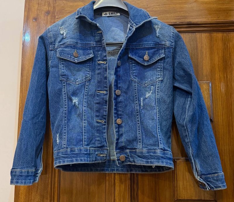 emily  demin jacket