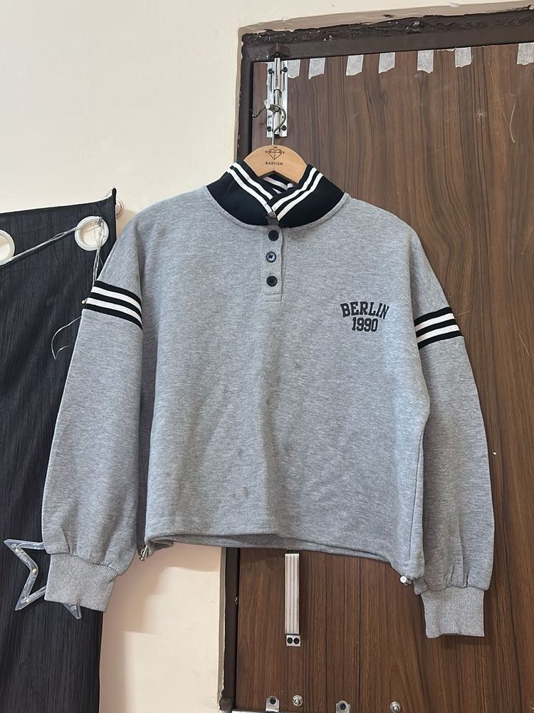 Grey 'Berlin 1990' Sweatshirt
