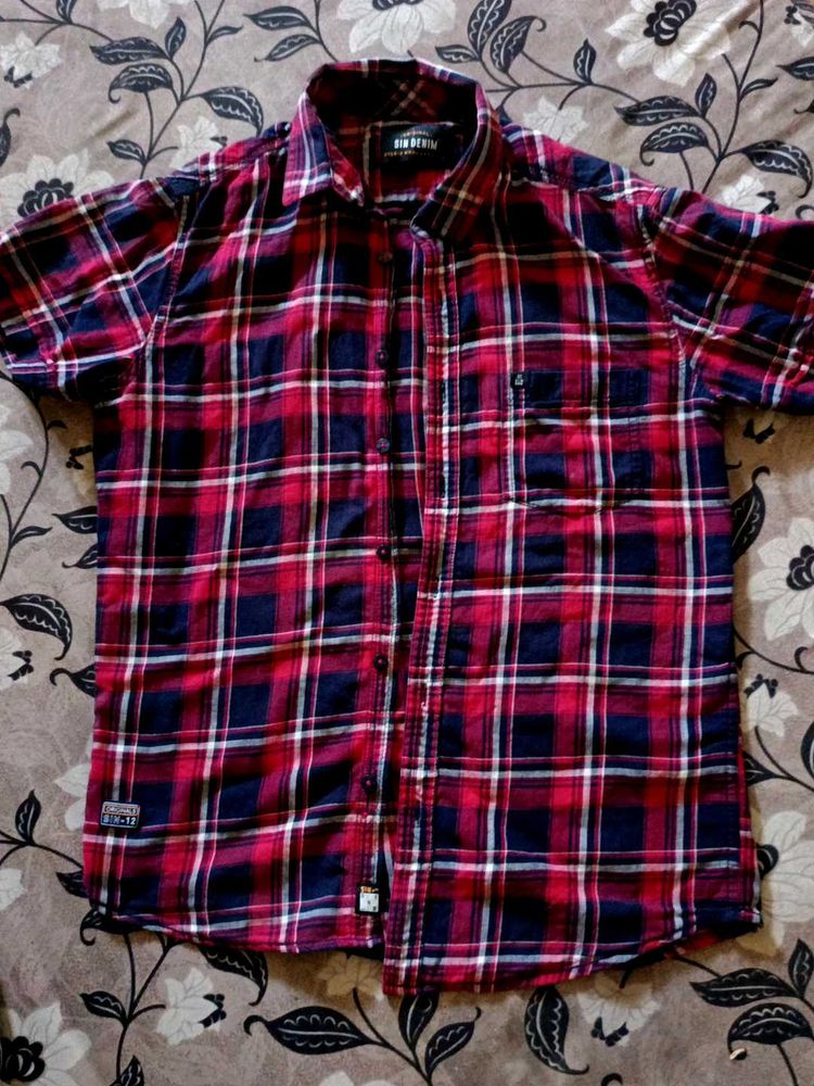 Checked Flannel Shirt