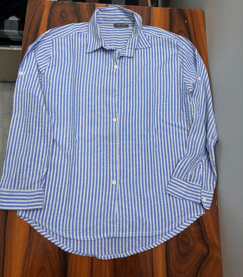 Sale Trending Korean Blue Shirt For Women