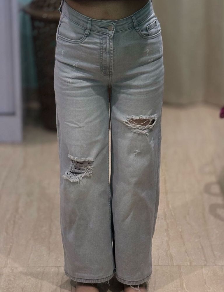 Light Grey Denim Jeans