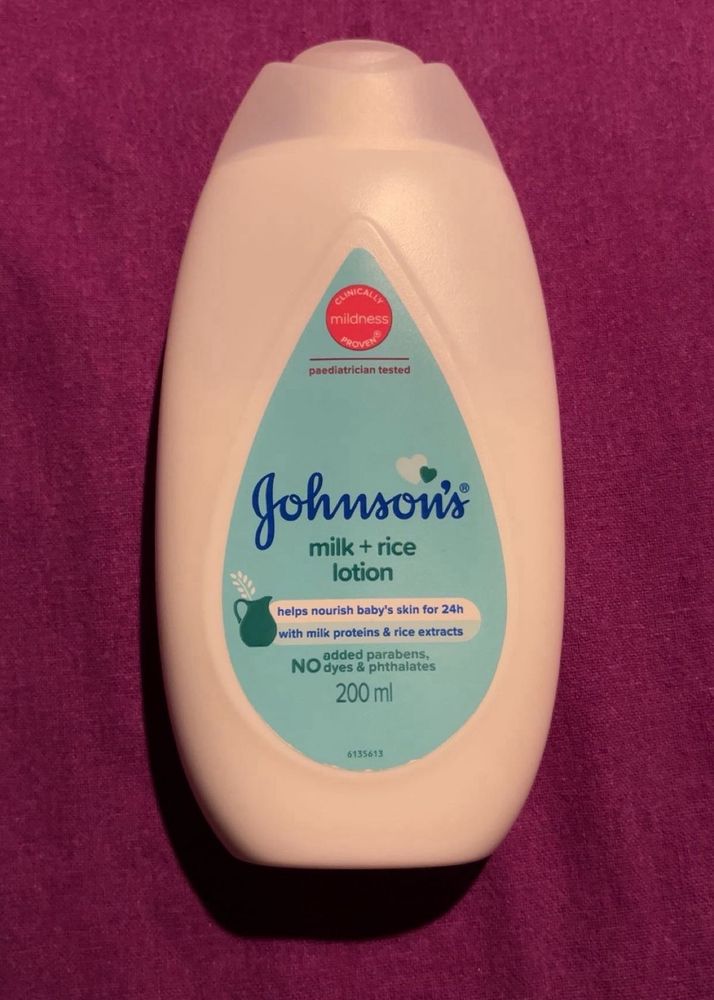 Johnson's Milk + Rice Lotion