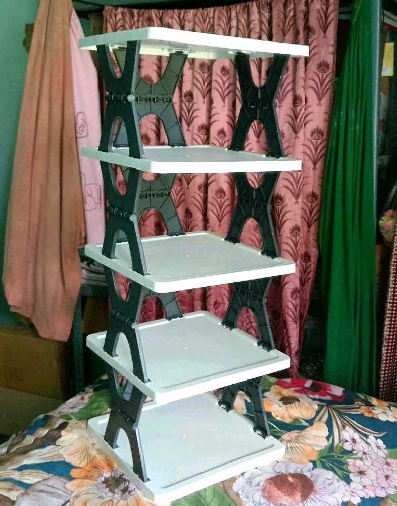 Shoe Rack 5 Layer Foldable Unused 😲