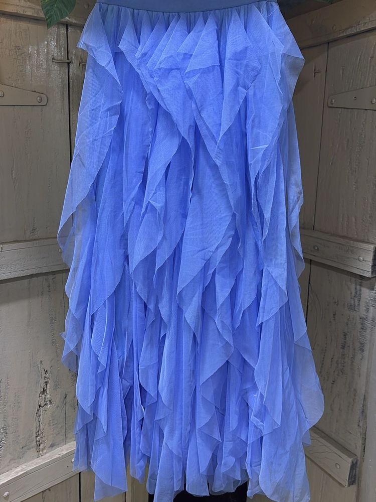 Ruffle Lavender Skirt