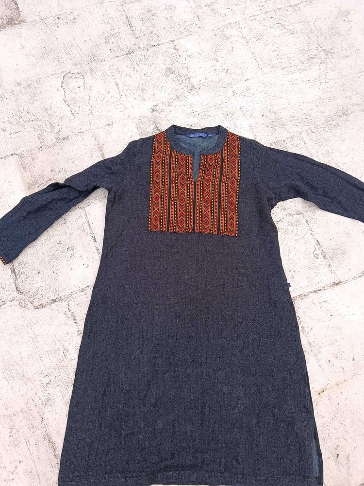 Ethnic Embroidered Kurti Dress