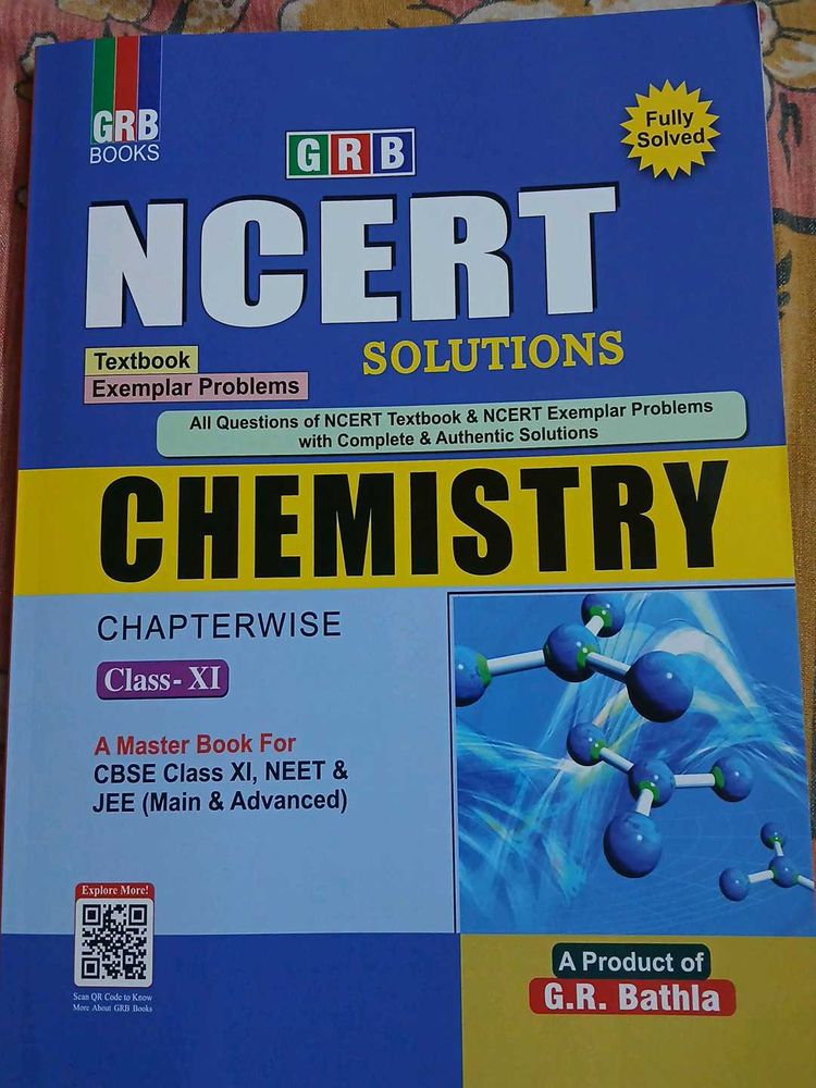 NCERT Chemistry class XI Solutions With JEE &amp; NEE