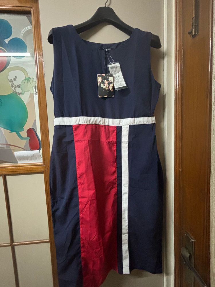 Chic Colorblock Dress