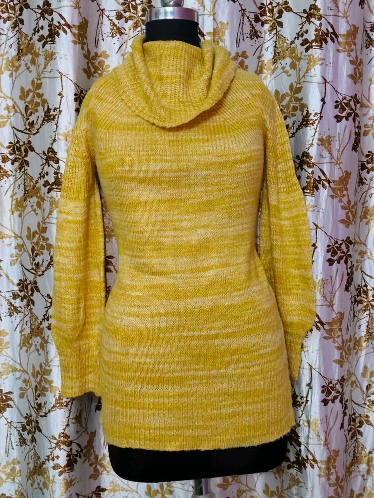 Yellow Knit Sweater