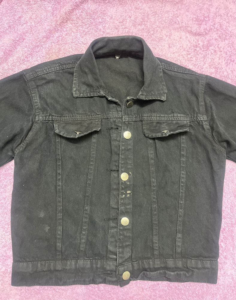 Black Denim Jacket