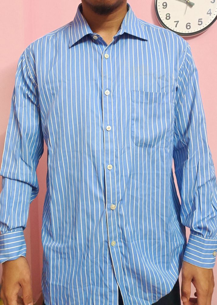Men Blue Shirt