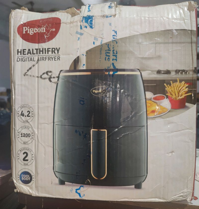 PIGEON HEALTHIFRY DIGITAL AIRFRYER .