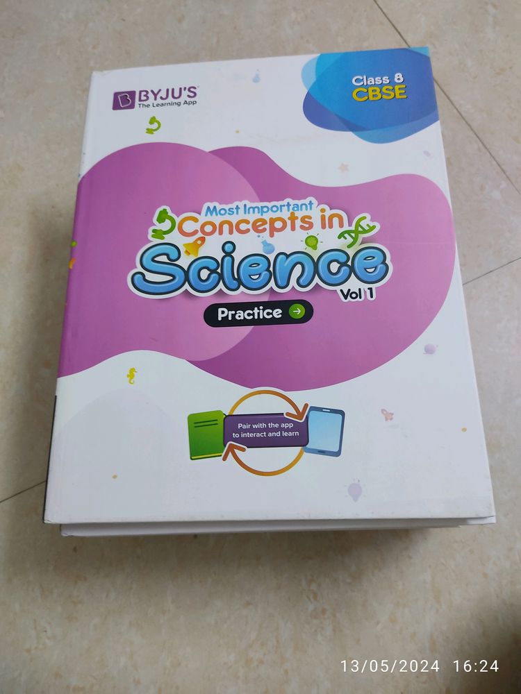 Class 8 Byjus Study Material (maths+science)