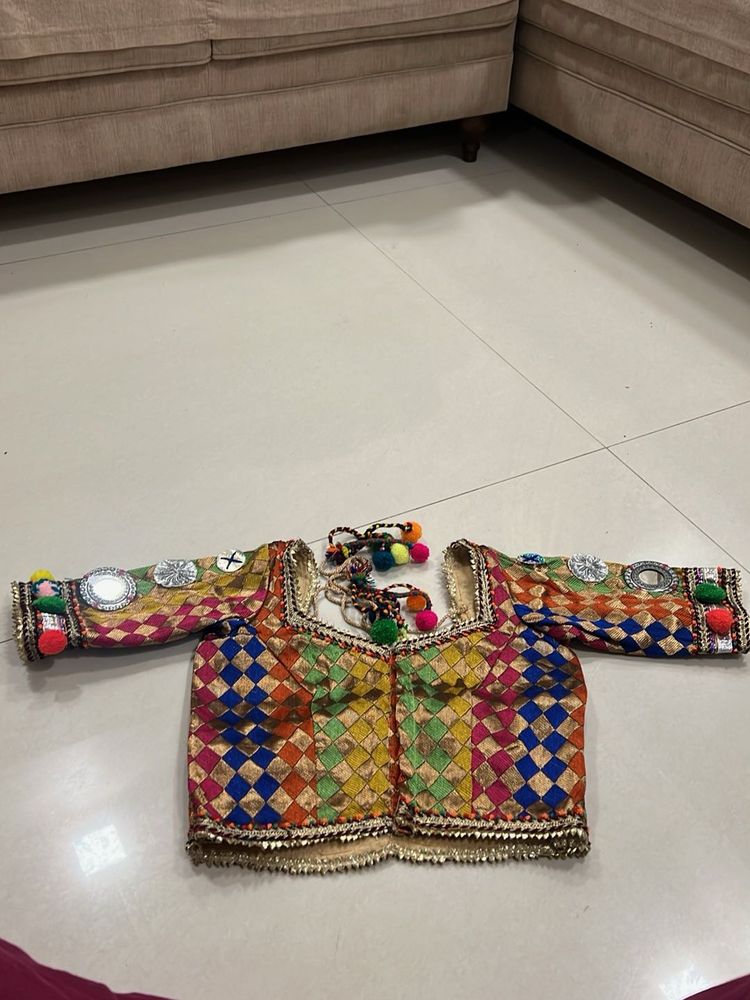 Colorful Embroidered Blouse