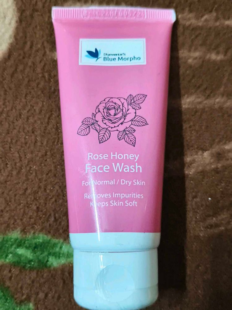 Blue Morpho Rose Honey Face Wash
