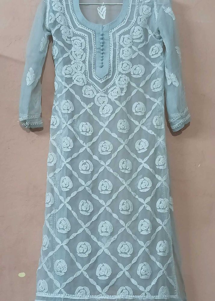 Elegant Embroidered Kurta