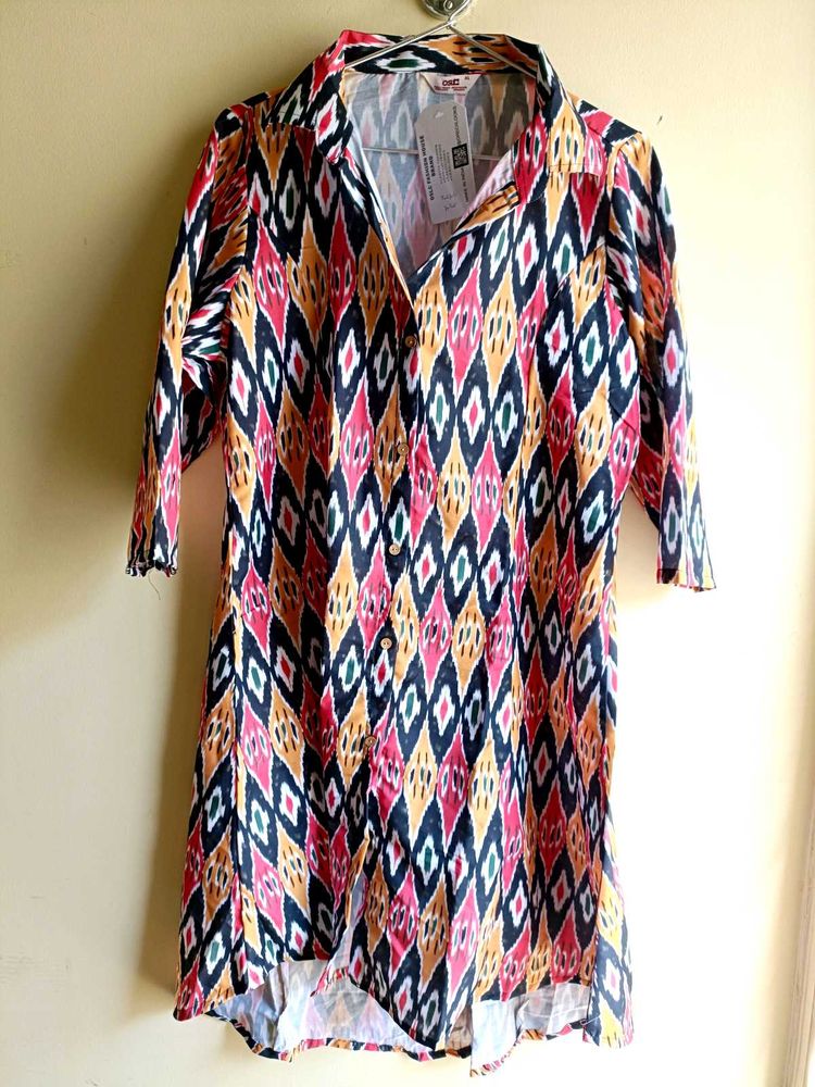 Multicolor Rajasthani Coord Set For Women-kurta