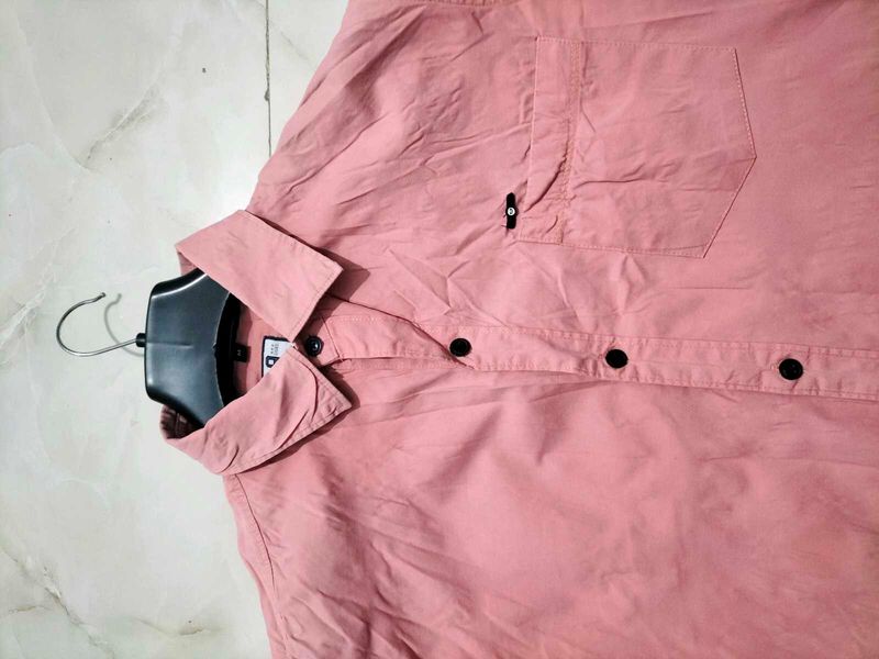 Pink Casual Shirt