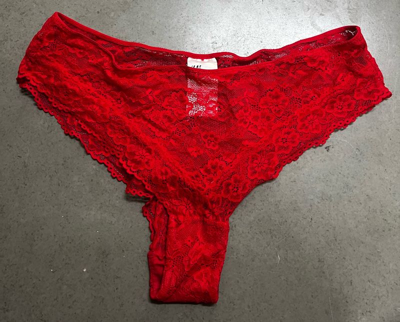 H&amp;M Sexy Red Thong N Redbra
