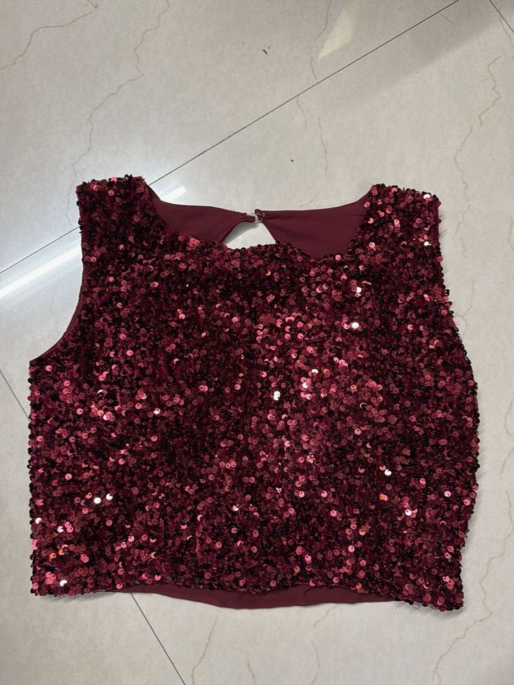 Sequin Party Blouse