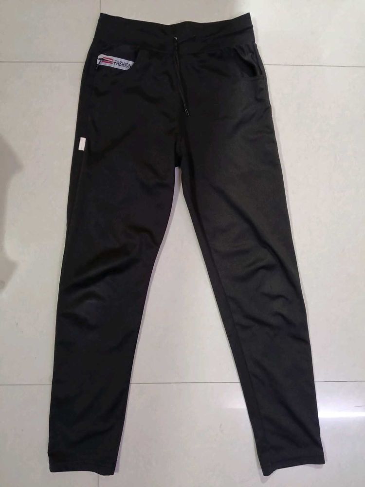 Black Track Pants