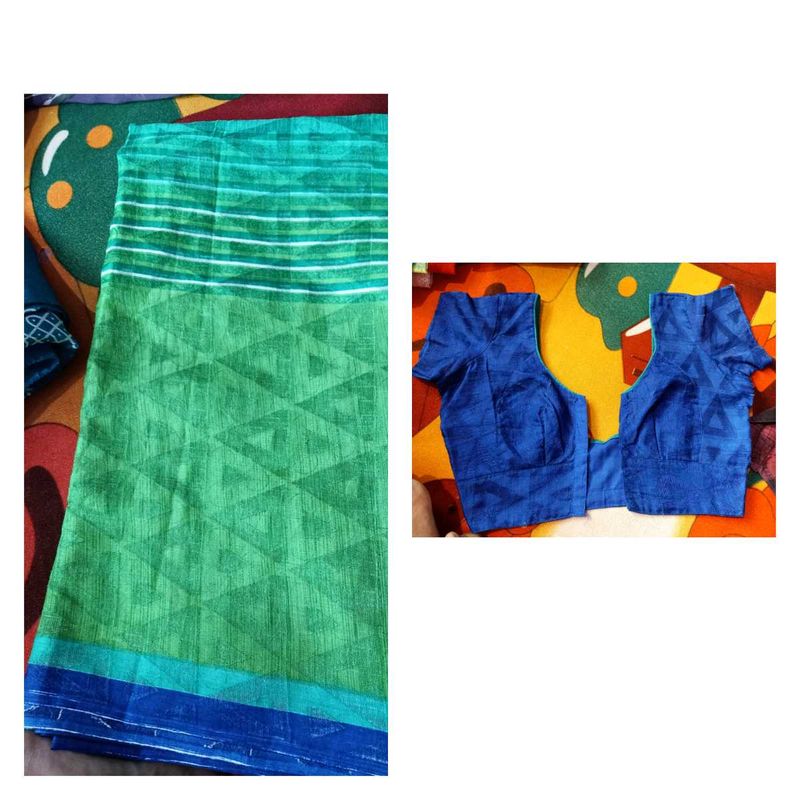 Saree With Blouse 🛍