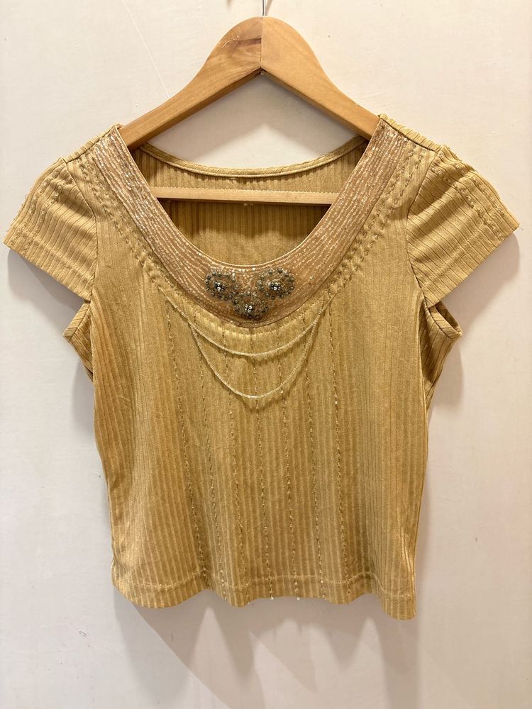 Vintage Embellished Top