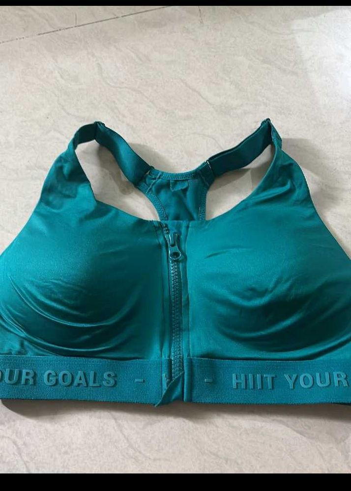 Active Zip Sports Bra