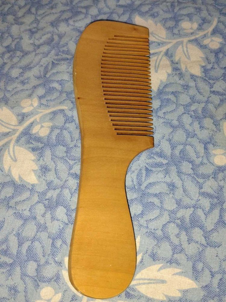 Wooden Hair Comb