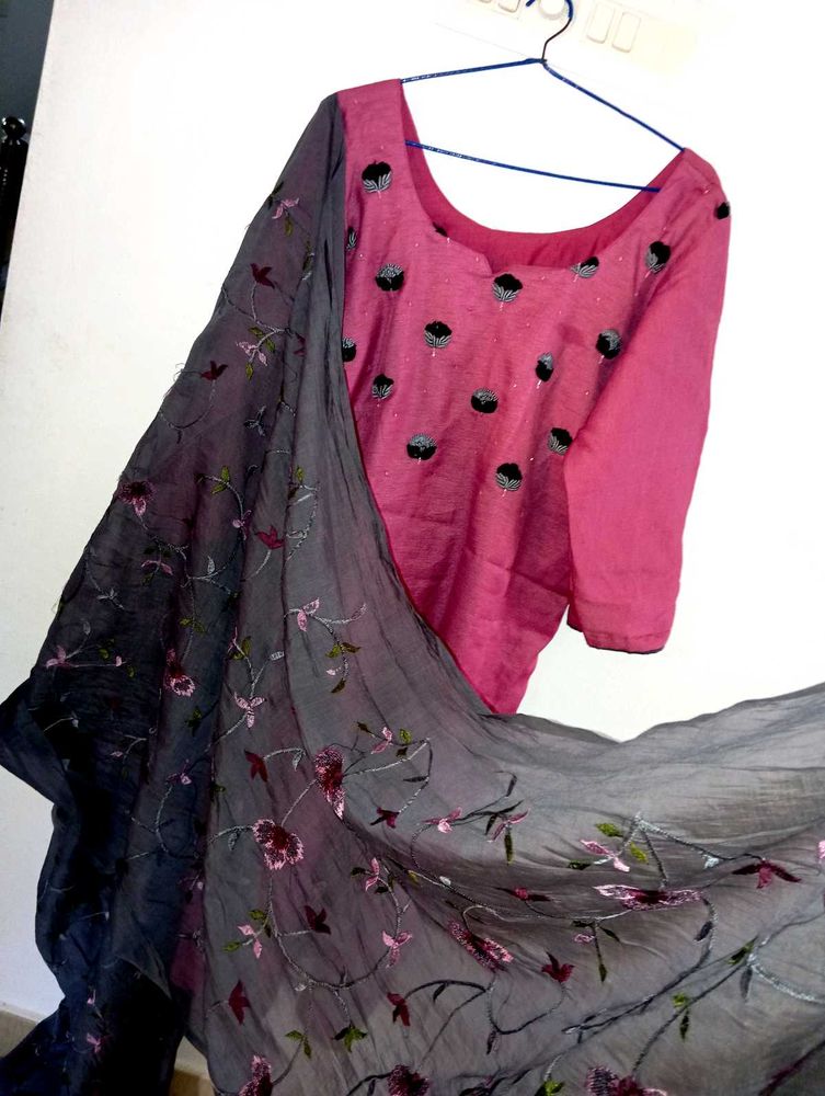 New Kurthi 😻💗 With Dhuppatta