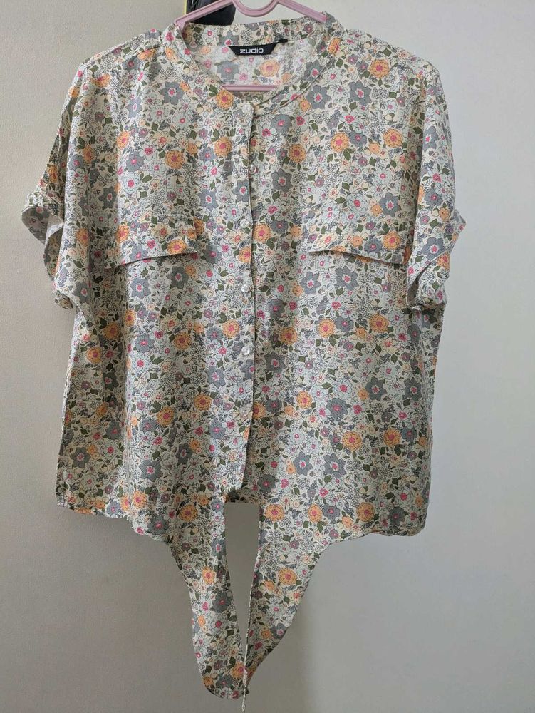 Floral Print Shirt