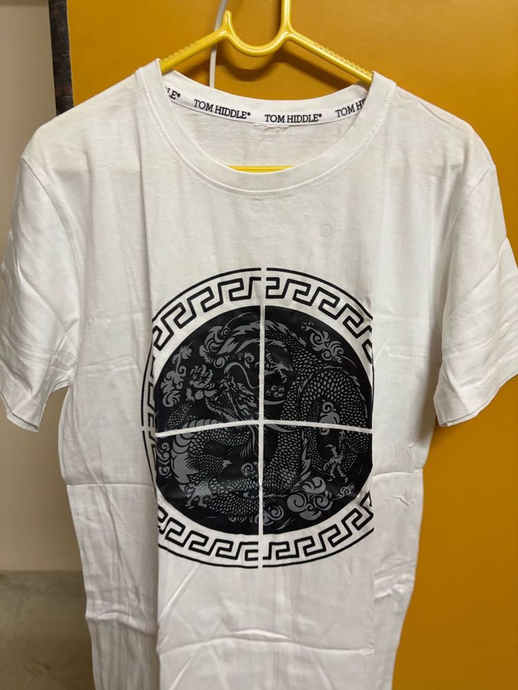 White Graphic Tee