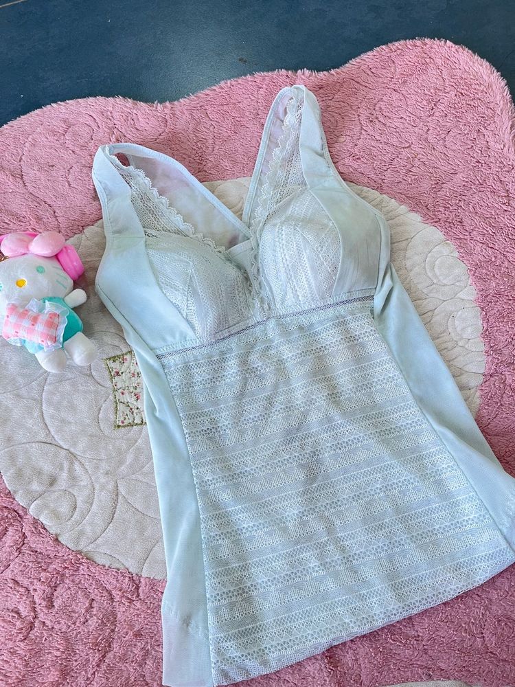 Lace Detail Sleep Top