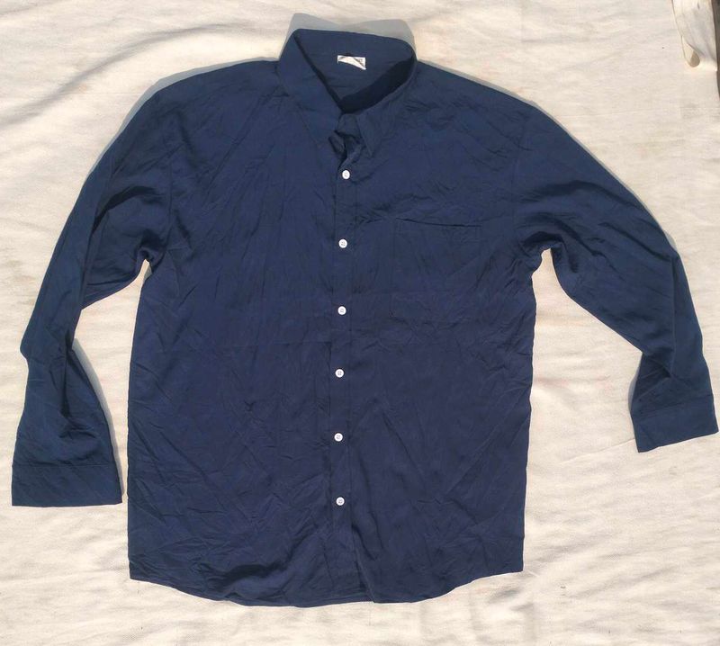 Blue Casual Shirt