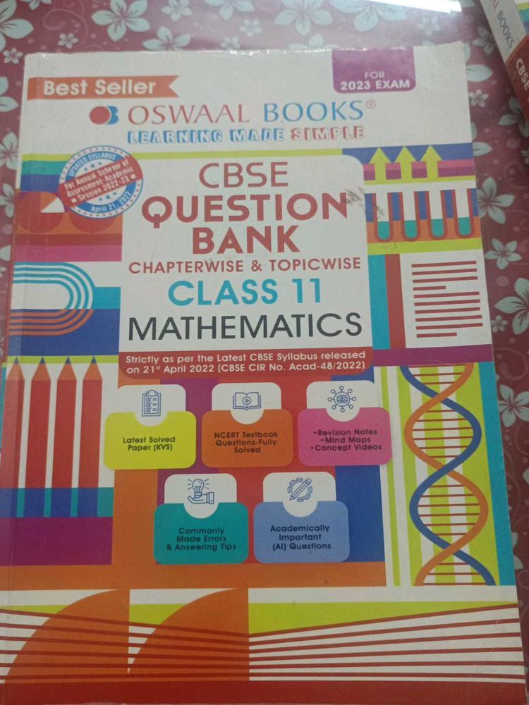 Oswaal CBSE Class 11 Mathematics Question Bank