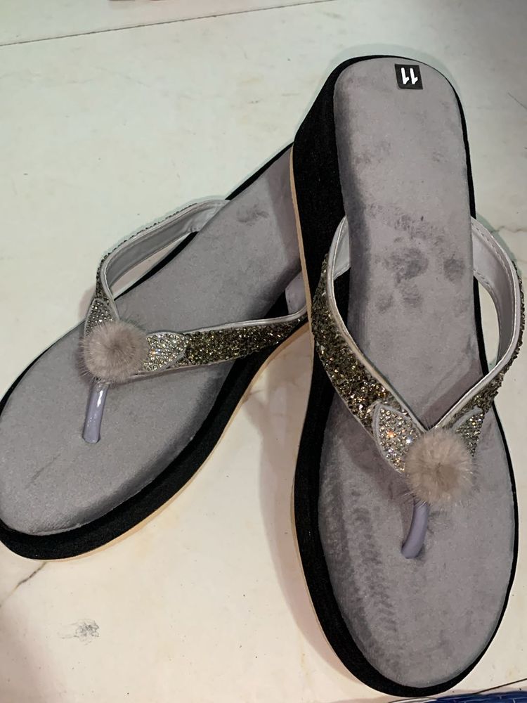 Wedge Slippers