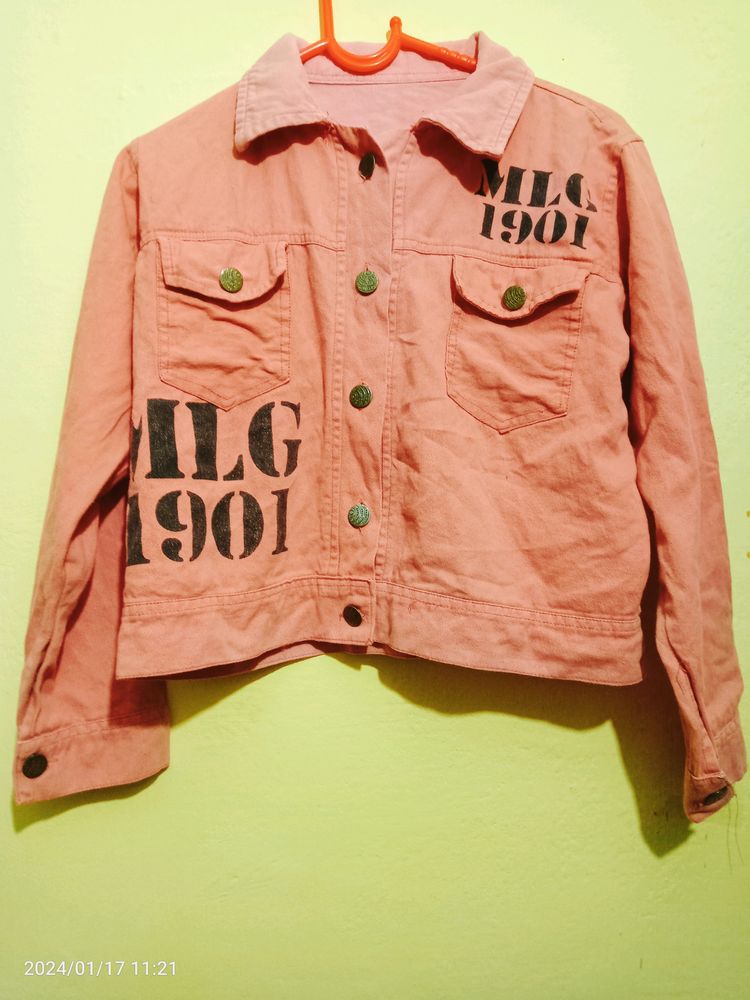 Crop Jacket For Girl