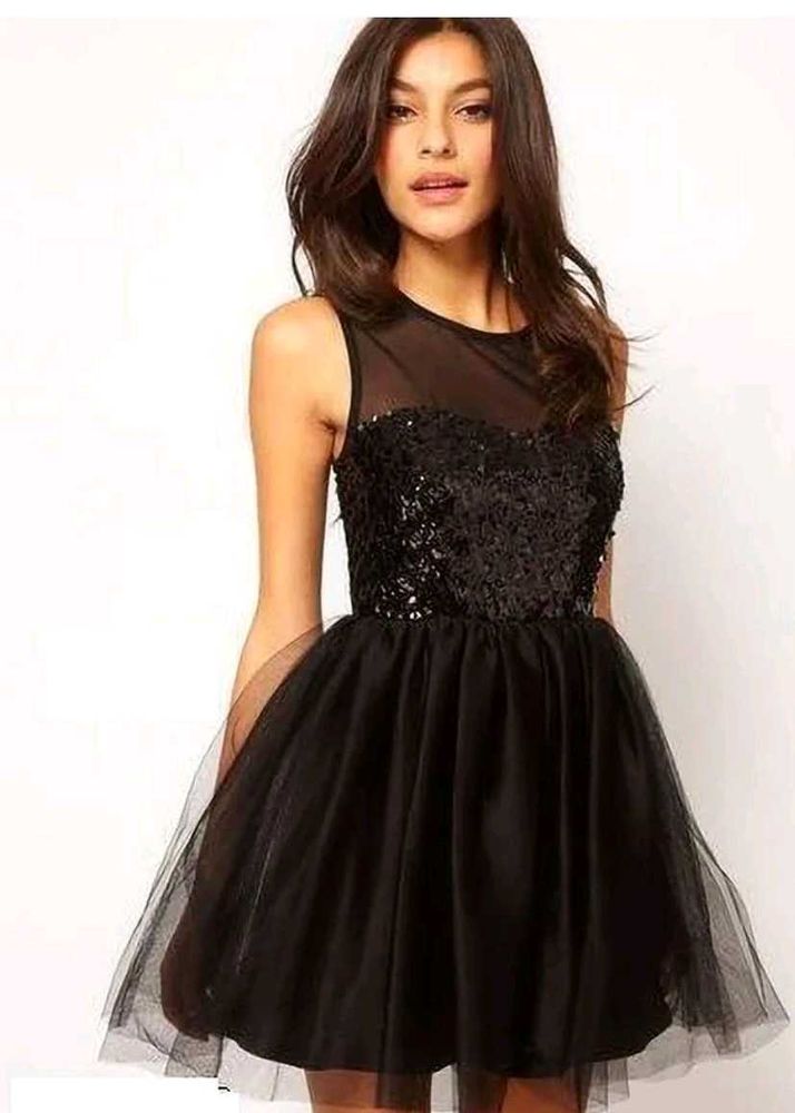Black Embellished Dress