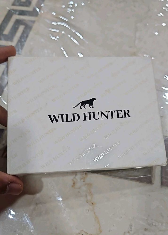 WILD HUNTER TAN CRUNCH LEATHER WALLET