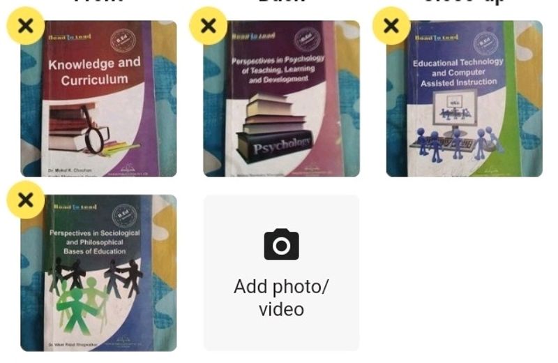 Combo of B.Ed 1st Semester All Books