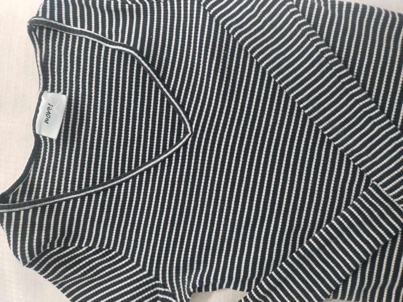Stripped Bodycone Dress