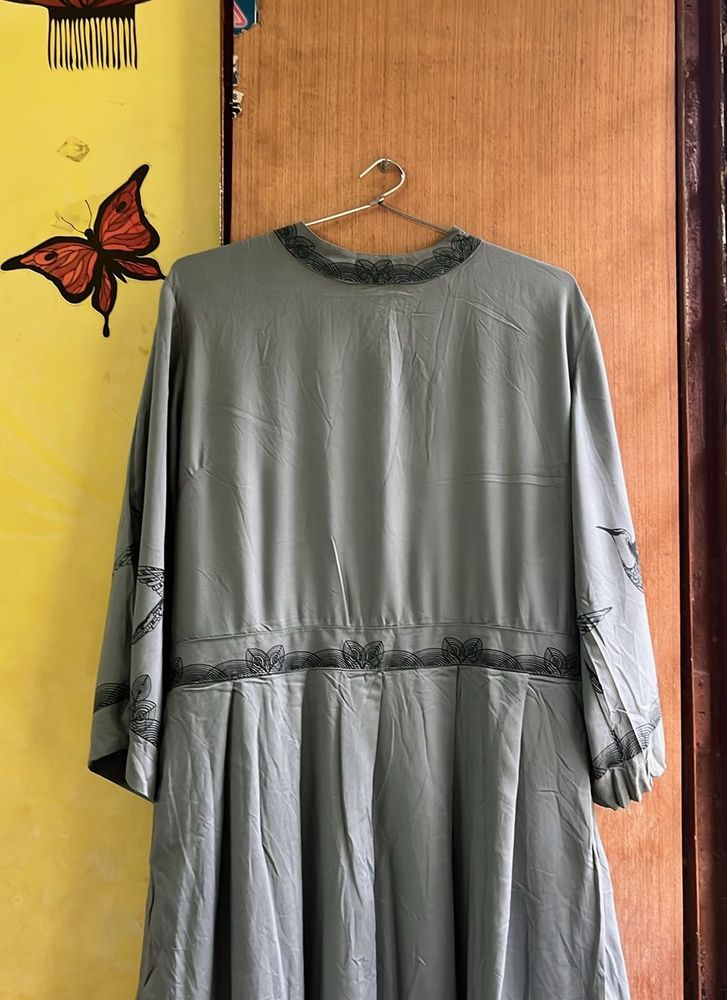 Elegant Green Maxi Dress