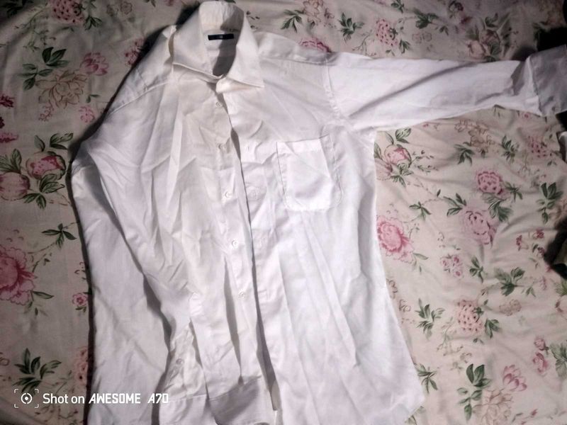 Crisp White Dress Shirt