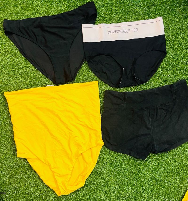 xxl size Women's Multi-Color Panties (4-Pack)