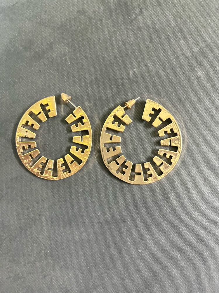 Gold Hoop Earrings