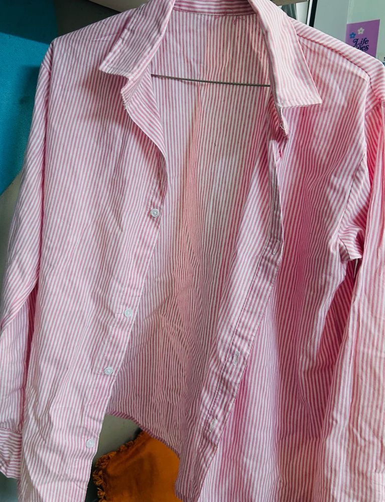 Striped Pink Shirt