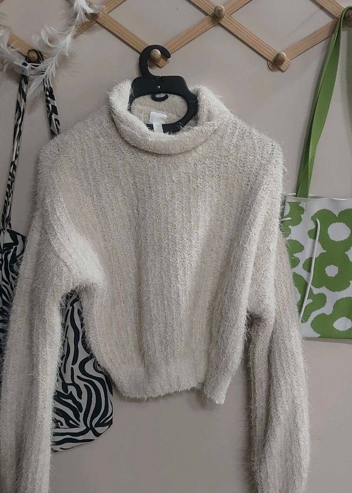 Cozy Cream Turtleneck Sweater